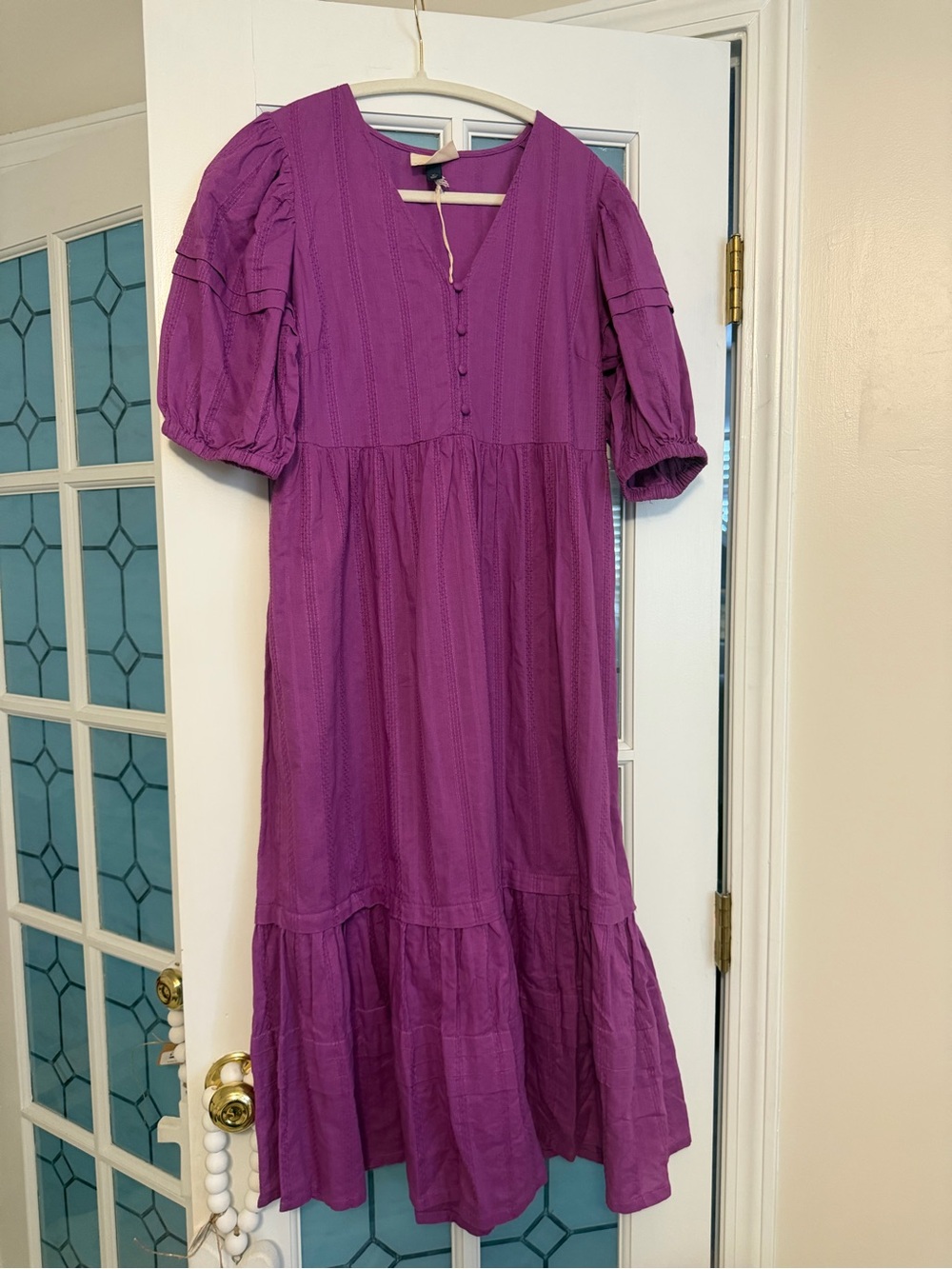 Universal Thread Purple Women’s Top with Crew Neck